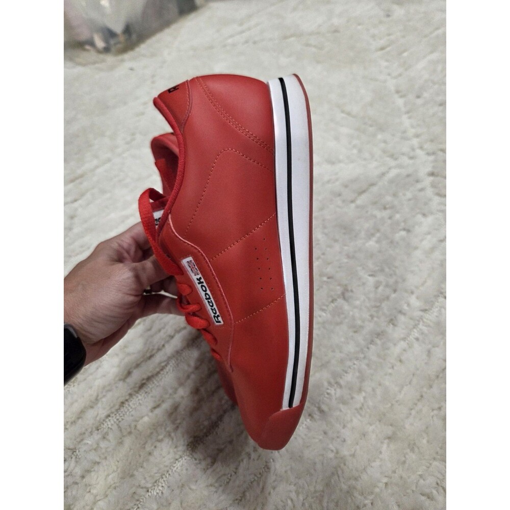 Reebok Women's Classics Princess J95025 Red Casual Shoes Sneakers Size 7.5 SB2 - Picture 3 of 8